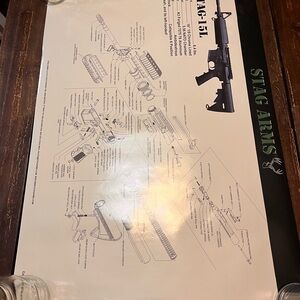 2005 Stag Arms Stag -15L Vintage Poster Original Poster
